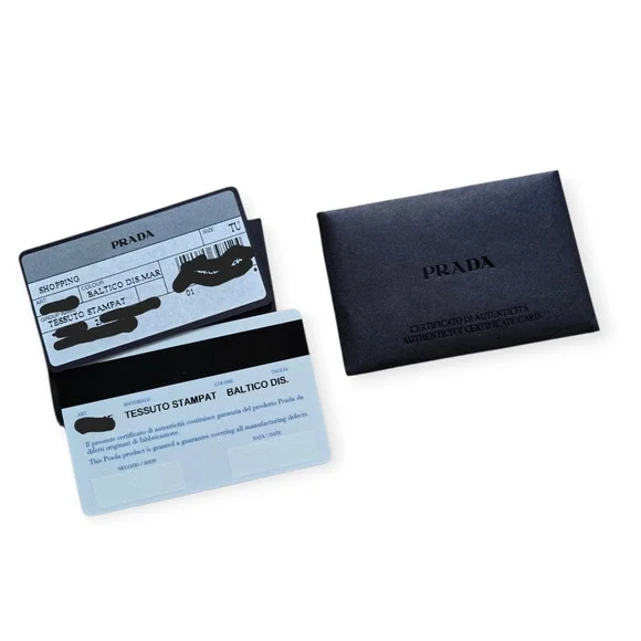 Prada Blue Saffiano Tessuto Zainetto Stampata Floral Nylon Leather Tote Bag - Picture 9 of 9